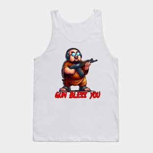 Gun Bless You Tank Top